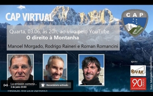 A CAP convida Manoel Morgado e outros convidados a dialogar sobre o purismo na montanha